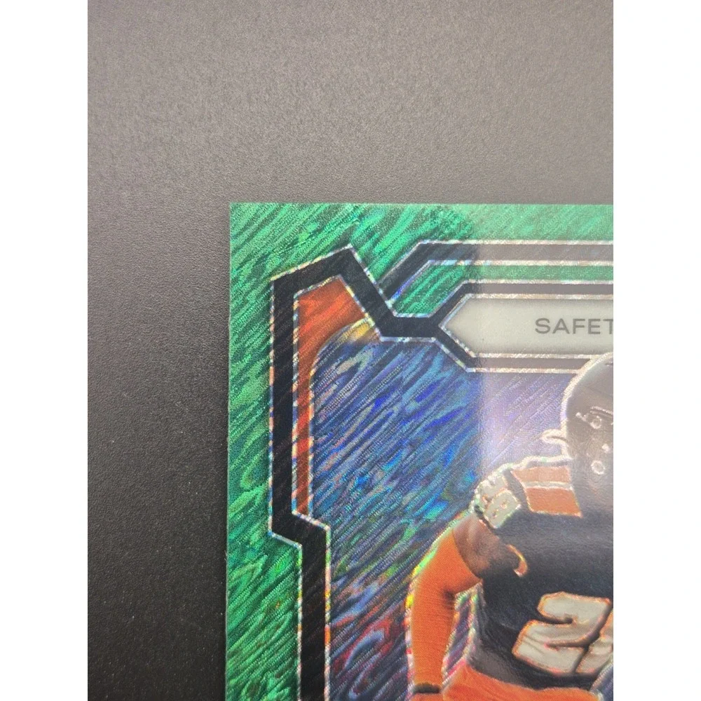 2024 Prizm Draft Picks Kitan Oladapo #169 1st Off The Line Green Shimmer /8 (RC)